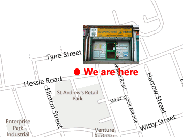west Hull branch map